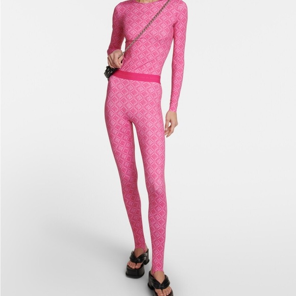 Marine Serre Pants - Marine Serre Set Pink